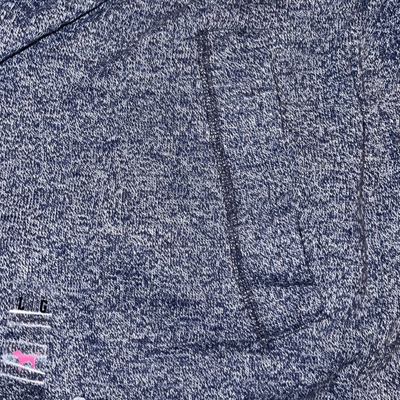 Victoria’s Secret PINK Heather Navy Terry Hoodie and Sweatpants Set - Picture 6 of 14